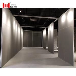 China POM Hanging Wheels Sliding Folding Partition walls with doors ODM factory