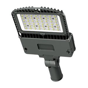 China Dimmable 100 Watt LED Shoebox Lights Rugged Design 10KV Surge factory