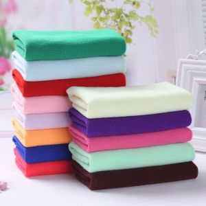 China Versatile Non Abrasive Microfiber Edgeless Towels Customize With Soft Touch factory