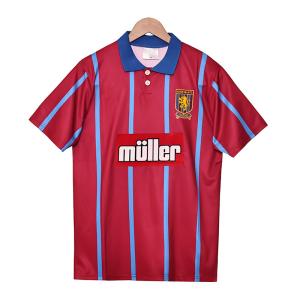 China Aston Villa 1993-1995 Home Retro Football Jersey Classic Fan Edition Custom factory