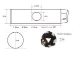 Outdoor Foldable 2 Peepholes Cat Play Tunnel
