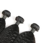 12 Inch Remy Malaysian Curly Hair Bundles With Closure Strict Quality Control