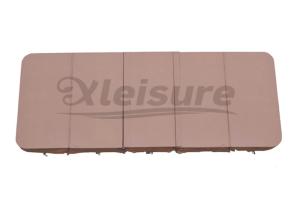 Brown Durable Swim Spa Covers High R - Value Expanded Polystyrene Material