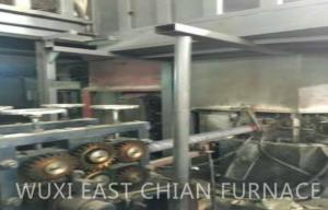 China Water Cooler Continuous Casting Machine Horizontal For Bronze Pipes factory