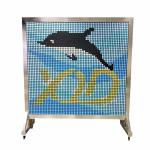 30mm Dot Magnetic Flip Dot Display Flip Disk Display Wall Interactive