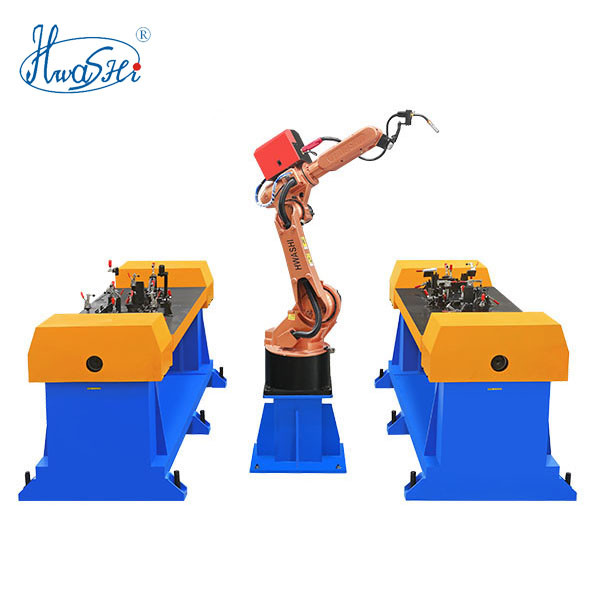 6 aixs sheet metal welder robotic arm welding machine