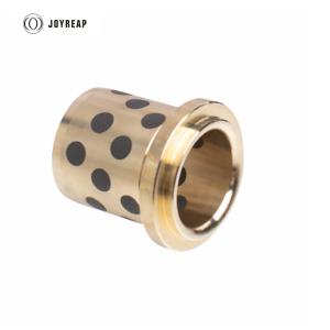 China OEM Graphite Bronze Bearing Bush Copper Alloy Sliding Guiding Bushes factory