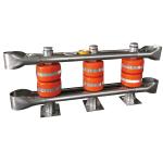 Roadway Safety EVA Material Rolling Barrier for Double Roadside on Highway