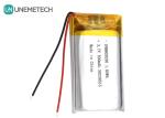 UNEMETECH 3.7V Li-ion Polymer Battery 500mAh Lithium Polymer Battery 802036 1
