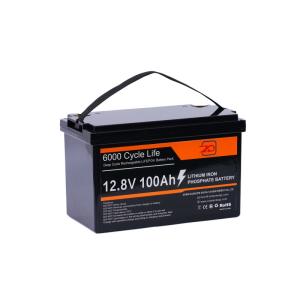 China Durable 12.8V Lifepo4 Lithium Iron Phosphate Battery 100Ah Solar Storage Battery factory