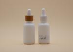 Smooth Texture Essential Oil Dropper Bottles , Glass Bottles With Dropper Caps