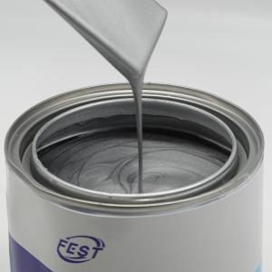 China Manufacturer Supplies Medium Aluminum Car Paint 1k Silver Car Paint Silver Color Paint factory