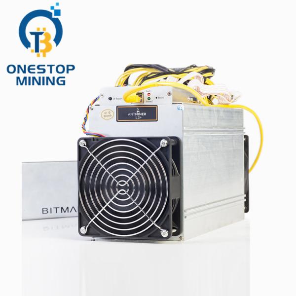 Antminer L3+ 504mh/S 1.6w/Mh Asic Litecoin Miner Profitability High With Power