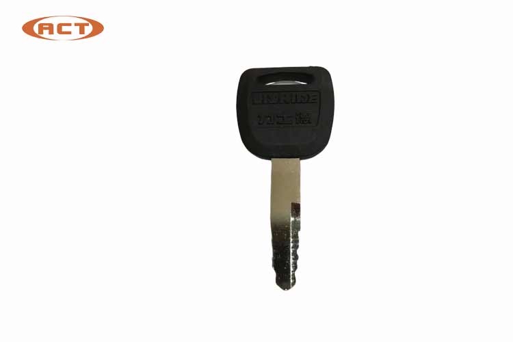 Silver , Golden Excavator Key For Mechanical Industry Ignition Switch