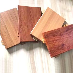 Weather Resistant Aluminum Wall Cladding Panel Custom For Eave / Canopy