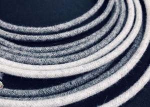 China Logo Printing Cotton Braided Sleeving Matte Solid With High Density factory
