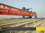 Tlqj50 / 180t bridge erecting machine, bridge paver, mobile bridge crane and