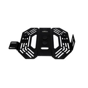 China Stainless Steel Roof Rack Mounted Heavy Duty Tool Box Brackets Net Weight 6kg Easy to Mount factory