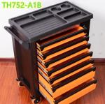 Yellow Heavy Duty Tool Box Trolley Large Wheel 700lbs Storage Cart