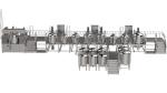 High Shear Homogenizer Machine With Hydraulic Lifting Lid Double Jackets