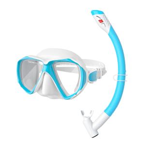 China OEM Swimming Goggles And Snorkel Underwater Diving Equipment factory