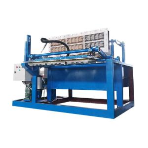 China Small Business Waste Paper Pulp Automatic And Cartons Making Vacuum Forming Machine For Egg Tray factory