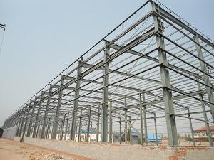China Bending Welding Decoiling Steel Structure Building Warehouse Workshop factory