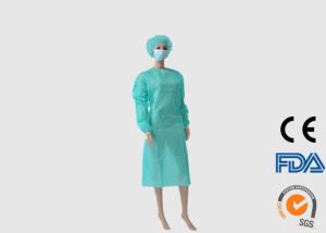 China Air Permeable Disposable Medical Gowns For Medical Staff / Visitors factory
