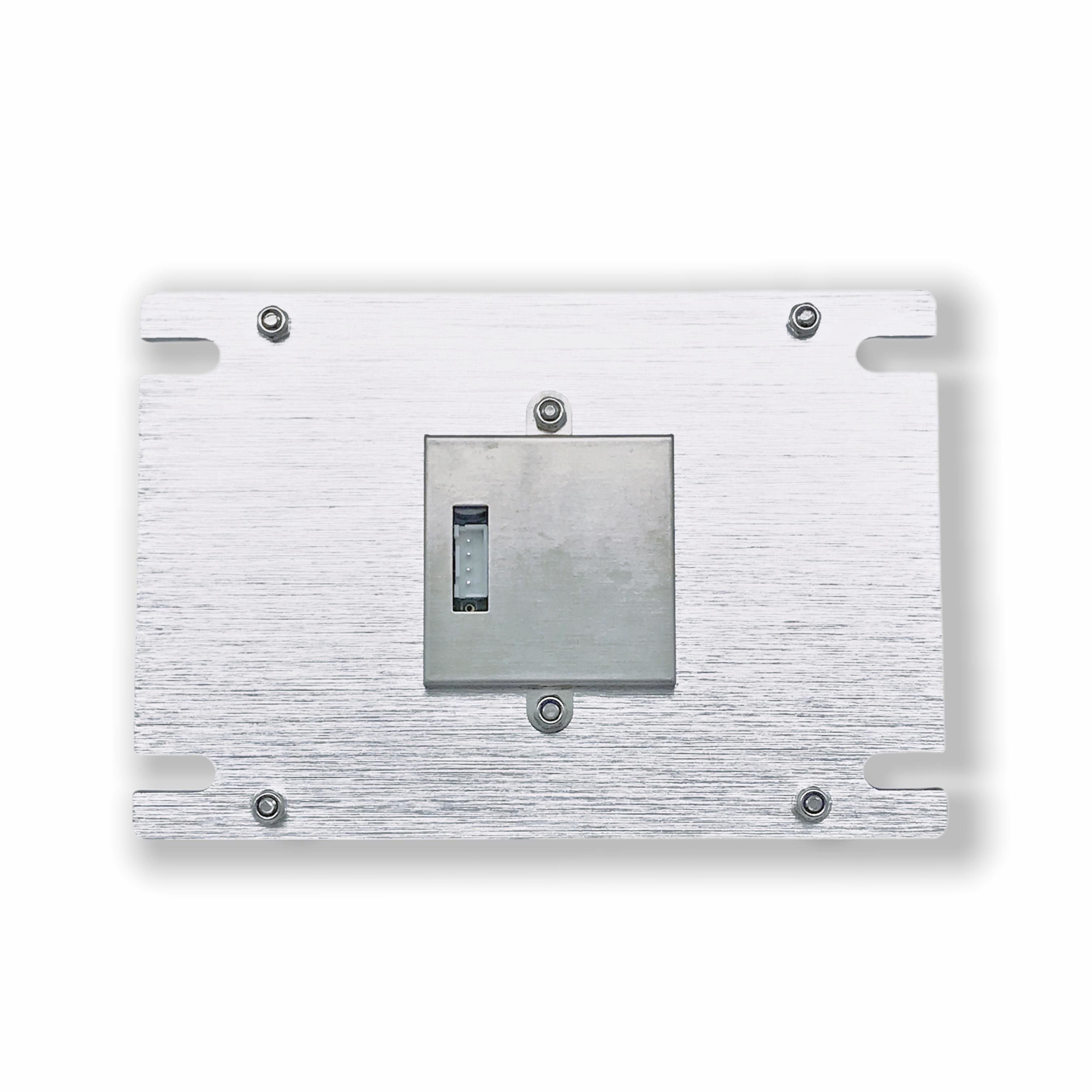 IP65/IK07 16 Keys Metal KeyPad Waterproof Dustproof Industial Keypad outdoor Rear Panel Mounted -40℃