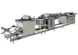 China Eco Oil Filter Paper Rotary Pleating Machine Origami Production Line factory