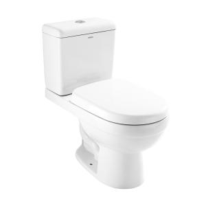 China 685*363*730mm Compact Two Piece Toilets , Dual Flush WC Toilet Bowl 300mm factory