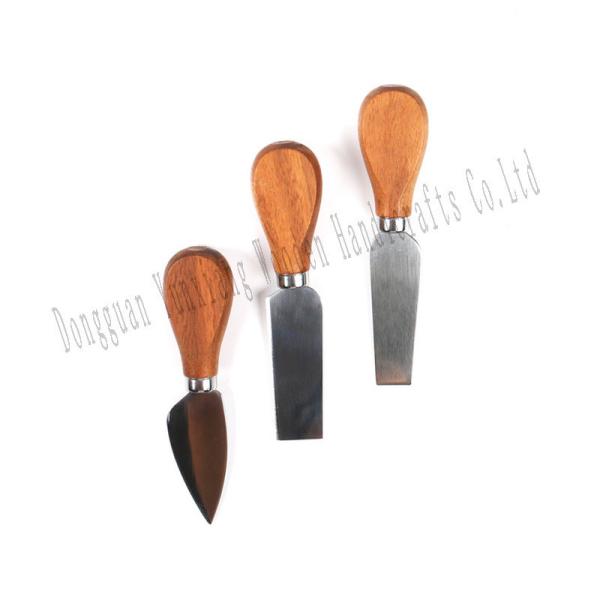 Mini Knife Butter Knife Spatula Stainless Cheese Slicer Cutter 3 Cheese Knives