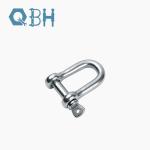 Stainless Steel European D Shackle 316 / 304 Cold Forming