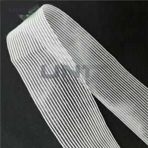 China Fusible 100% Polyester Elastic Waistband Interfacing Woven on sale