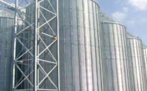 China Silo Hopper Bottom Grain Bins Good Sealing Bolting Dimension Customized factory