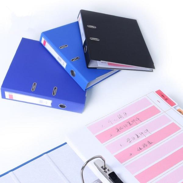 China Customized Logo FC/A4 Office Lever Vaulted Folders for Professional File Organization factory