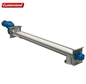 China High Efficiency Tube Stainless Steel Transfer Chemical Powder Screw Auger Conveyor factory
