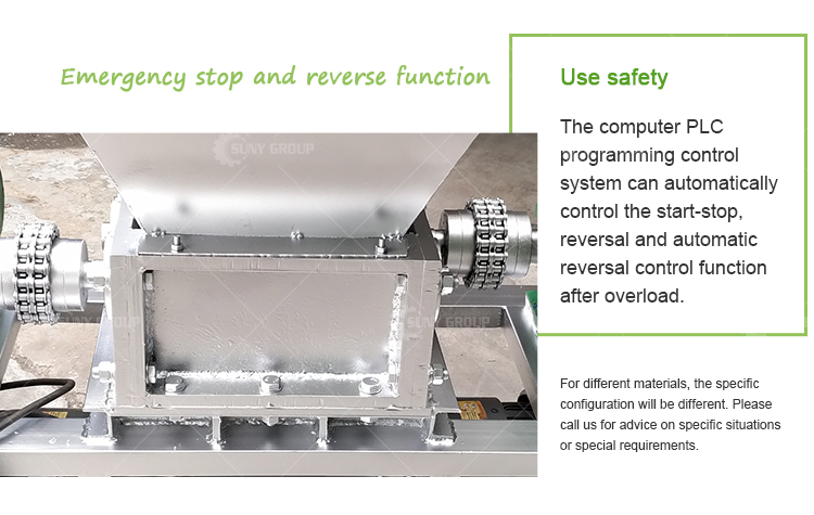Retail Waste Plastic Crusher 100-1000kg/h Waste Metal Scrap Crushing Machine Mini Metal Shredder