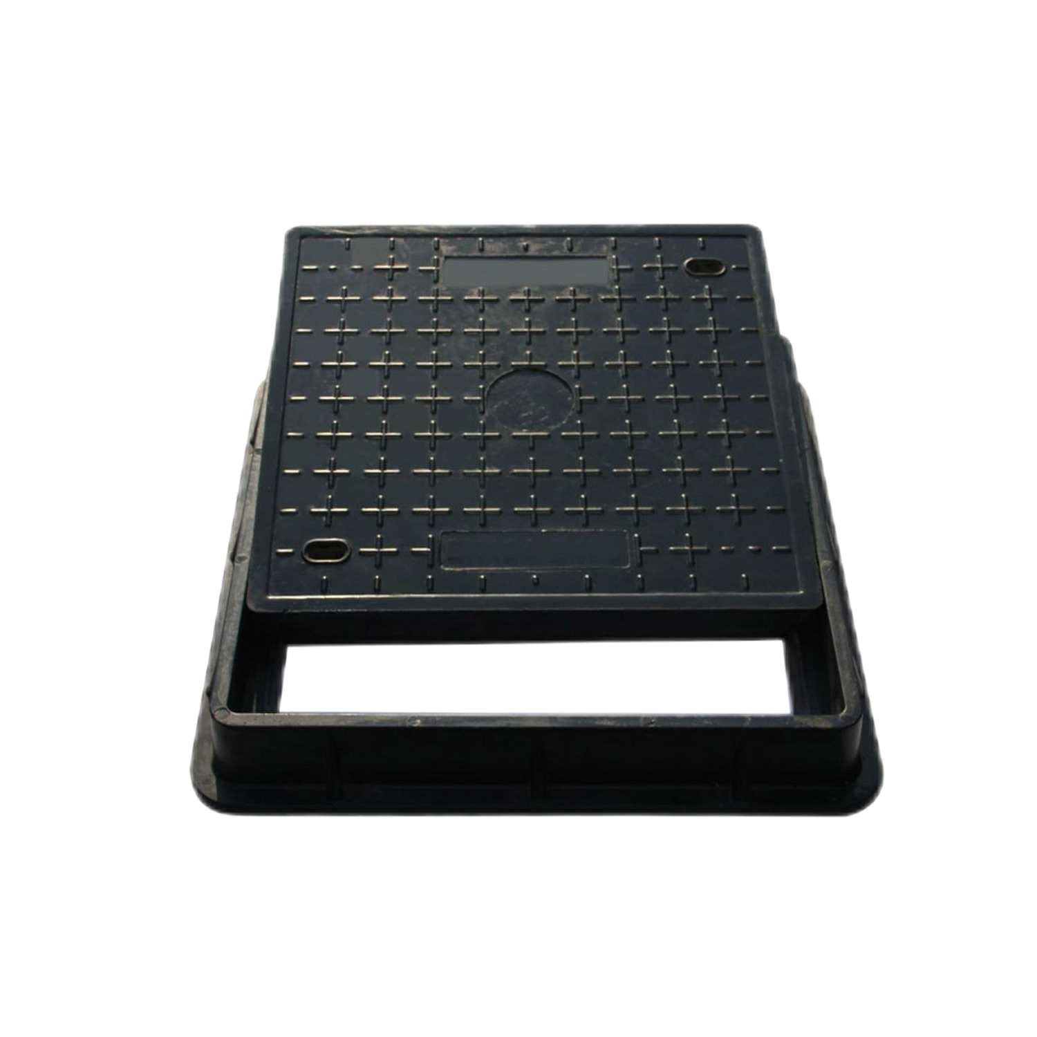 Composite SMC Manhole Lid with Lockable and Anti-Slip Design