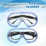 EN 166 PC Lens Anti Fog PPE Safety Goggles 99.9% UV Protection