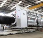 Large Plastic DWC Pipe Manufacturing Machine Corrugated Pipe Making Machine