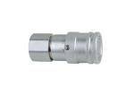 SS316 Hydraulic Flat Face Coupler NPT Thread For Petrochemicals