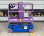 DC24V 100AH Oil Free Full Electric Vertical Lift Self Propelled