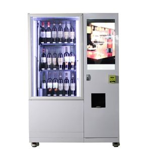Automatic Self-service Large screen sparkling wine beer champagne bottle can