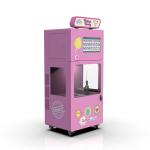 Commercial Automatic Cotton Candy Vending Machine ROHS Multi Language