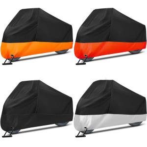 China Durable Outdoor Motorcycle Covers Waterproof Motorcycle Storage Bag With Lock Holes factory