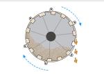 Independent Switch Long Gear Paddy Planter Machine Direct Seeding