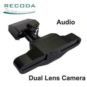 China Dual Lens Vehicle CCTV Camera 1.3 Mepixels Resolution For SUV Taxi factory