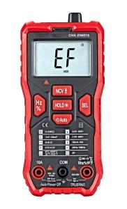 China Automatic Shutdown Handheld Digital Multimeter 40Hz 1000Hz True RMS Multi Meter factory
