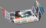 1GB 2GB 4GB Wedding Invitation Video Card , TFT LCD Screen Video Greeting Card